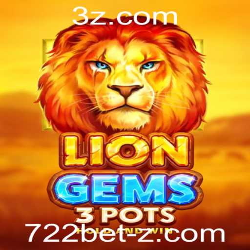 Descubra a Aventura Digital em LionGems3pots com 722bet